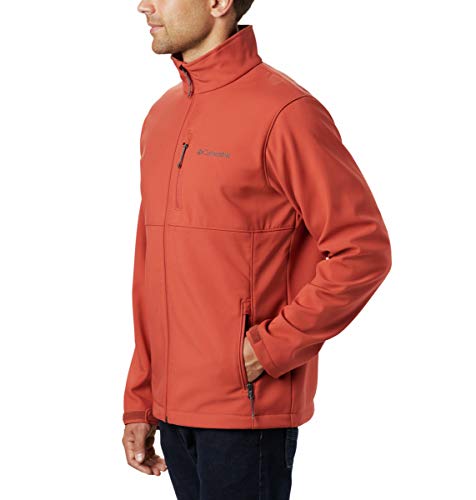 Image of Columbia Men Polyester Short Length Omni-Shield Ascender Softshell Hiking and Trekking Jacket
