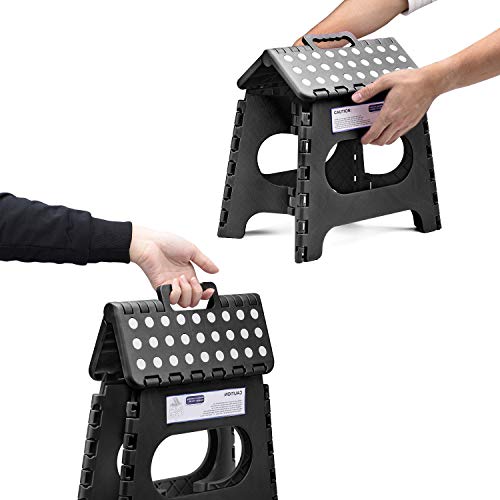 Acko Folding Step Stool Lightweight Plastic Step Stool - 11