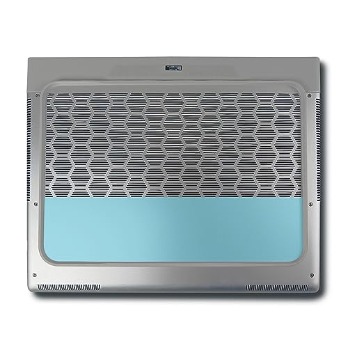 Image of MightySkins Skin Compatible with Alienware X16 R1 (2023) Full Wrap Kit - Solid Baby Blue | Protective, Durable, and Unique Vinyl Decal wrap Cover | Easy to Apply & Change Styles | Made in The USA