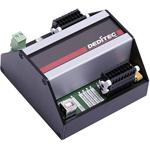 Deditec USB-OPTO-RELAIS-8 I/O-Modul USB Anzahl digitale Eingänge: 8 Anzahl Relais-Ausgänge: 8