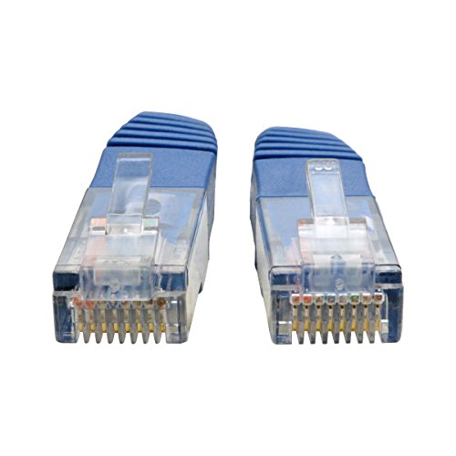 Tripp Lite Cat5 Cat5E Molded Patch Cable 350Mhz Utp Blue Rj45 M/M 12Ft 12' (N002-012-Bl) #TOP4