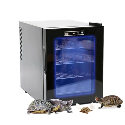 DEZHXHE Reptile Incubator 23L Scientific Lab Incubator Digital Incubator Cooling and Heating Temperature can be Controlled at 50℉~104℉ Reptile Egg Incubator 110V Work for Small Reptiles
