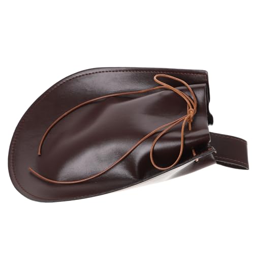 DOITOOL Sacoche Ceinture Médiévale Renaissance pour Hommes, Bourse de Pirate Large Cordon, Accessoire Vintage Pratique pour Cosplay et Festivals