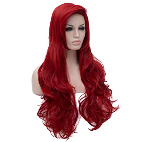 FRCOLOR 1 Pc Halloween Peruca Longa Peruca de Cabelo Encaracolado Cosplay Mulheres Peruca de Cabelo