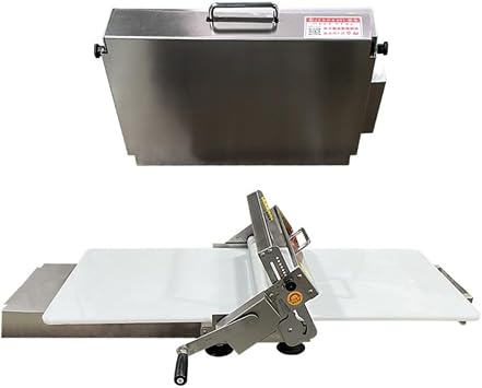 Sheeter Board Manual Dough Roller Machine Croissant Dough Sheeter Stainless Steel Dough Sheeter Machine Commercial & Home Use Manual Foldable Dough Sheeter Machine for Bakery  Pizza  Croissant