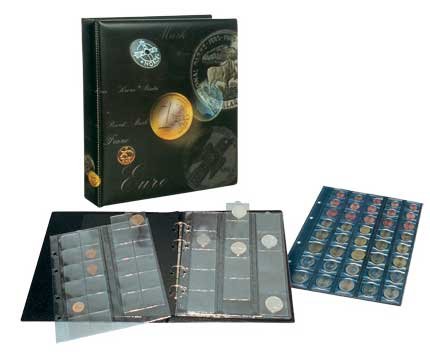 Münzalbum SAFE 7383 ARTline solución para organizar monedas y evitar arañazos