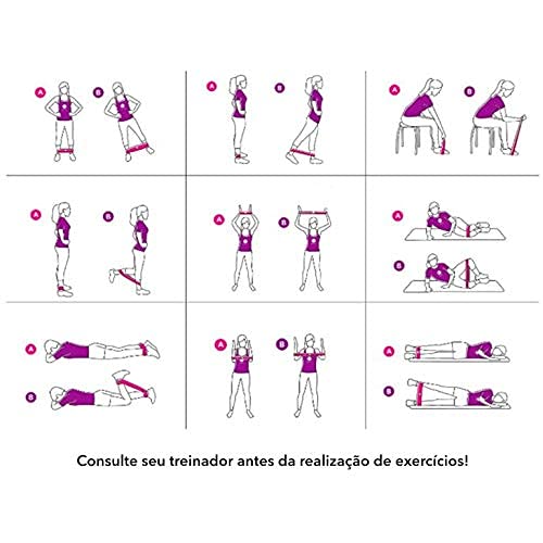 ARIMO 5 Faixas Elásticas Borracha Natural Loop Bands Antiderrapantes Para Exercícios Pernas Glúteos