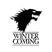 CTMNB Naklejka na samochód z napisem "Der Winter kommt Gra o Tron", dekoracyjna drabina z wilkiem, naklejka winylowa
