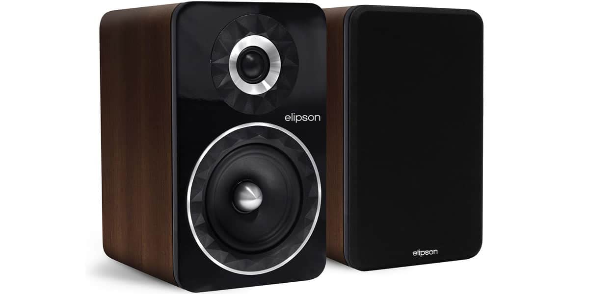 Elipson Enceinte Bibliothèque - Prestige Facet 6B - Couleur Noyer