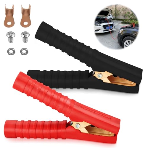 Krokodilklemmen, 300A Starthilfekabel Klemmen Batterie Zange Klemmen Auto Krokodilklemmen Autobatterie Krokodilklemme Batterieklemmen Krokodilklemmens Reines Kupfer Krokodilklemmens Autobatterie,2St Krokodilklemmen, 300A Starthilfekabel Klemmen Batterie Zange Klemmen Auto Krokodilklemmen Autobatterie Krokodilklemme Batterieklemmen Krokodilklemmens Reines Kupfer Krokodilklemmens Autobatterie,2St