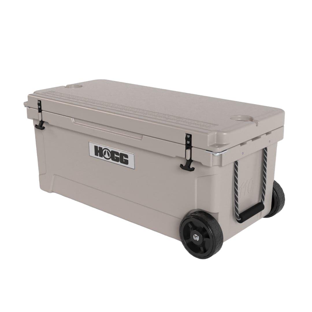 Hogg 110QT Rotomolded Cooler with Wheels