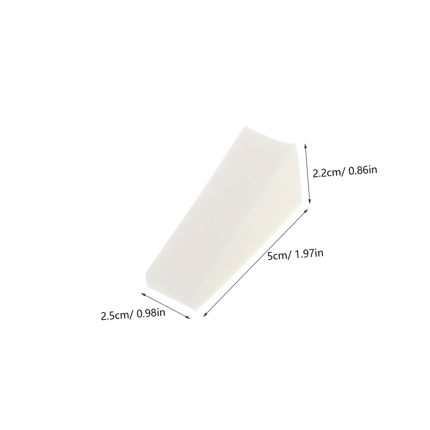 Healeved 40Pcs Mini Triangle Makeup Sponges Cosmetic Applicators for Foundation Blush Eye Shadow Lightweight and Travel Friendly Durable for Professional Results