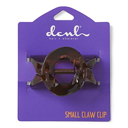 DCNL Open Round 2 1/4 Inch Tortoise Hair Clip