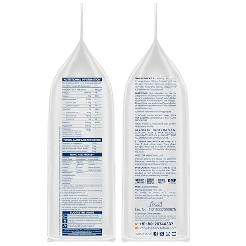 Image of AS-IT-IS Nutrition ATOM Whey Protein Choco Hazel Fusion 1kg+ AS-IT-IS Creatine 100g (Combo Pack)