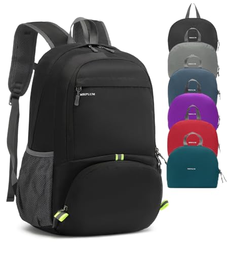 MRPLUM 30L Ultraleicht Faltbarer Reiserucksack Wanderrucksack Tagesrucksack...
