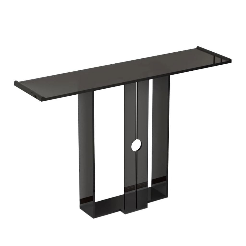 ENGENDER Console Tables Chinese-style Acrylic Entrance Table, Corridor Decoration, End View, Simple Living Room Long
