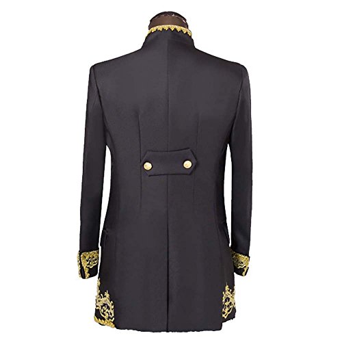 Men's 3 Piece Casual Dress Suit Slim Fit Stylish Blazer Coats Jackets & Vest & Trousers2