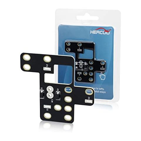HERCOO Light Module for GM, 6 High Mod, Fog lights Low Beams and High Beams Lamp On Simultaneously Compatible with Chevy Silverado GMC Sierra 1500/2500/3500 Classic 2003-2007 Cover