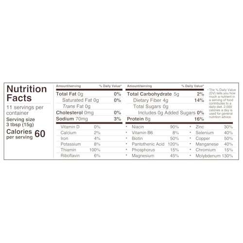 Image of Foods Alive Nutritional Yeast, Zesty Cheesy Goodness, 6 oz (170 g) Unforitifed Nutritional Yeast Italian Seasoning