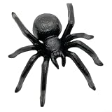 Minhe Heavy Cast Iron Tarantula Garden Ornament For Outdoor Yard And Patio Use, Features Built In Stake For Secure Ground Placement And Indoor Use Options