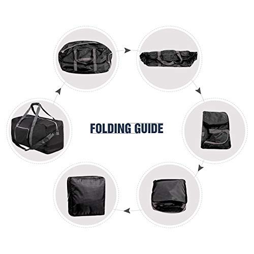REDCAMP 75L Foldable Travel Duffle Bag Large Size, 27