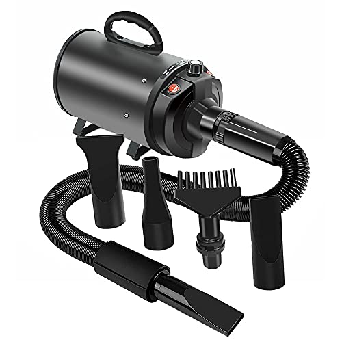 dogii dogii Dog Hair Dryer Quick Dry 2800W Noise Reduction Pet Hair Dryer Home Use Professional Stepless Adjustable…