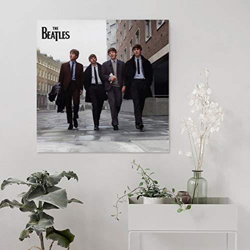QWKM Poster Beatles on Air Live at The BBC Volume 2 Toile décorative pour salon, chambre à coucher 60 x 60 cm - Les Beatles, Paul McCartney, John Lennon, RIngo Starr, George Harrison QWKM Poster Beatles on Air Live at The BBC Volume 2 Toile décorative pour salon, chambre à coucher 60 x 60 cm – Image 6
