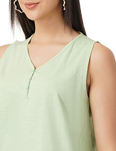 Image of FYLTR Women's 100% Cotton Sleeveless | V-Neck Regular Fit Top | Western Tops for Women
