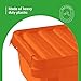 SockitBox – The Original Weatherproof Connection Box – Indoor & Outdoor Electrical Power Cord Enclosure for Timers, Extension Cables, Transformers, Power Strips, Lights, Tools & More – Large – Orange…