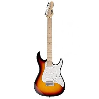 ESP LSN200WM3TB Solid -Body Guitare électrique 3 tons Burst - Les Beatles, Paul McCartney, John Lennon, RIngo Starr, George Harrison