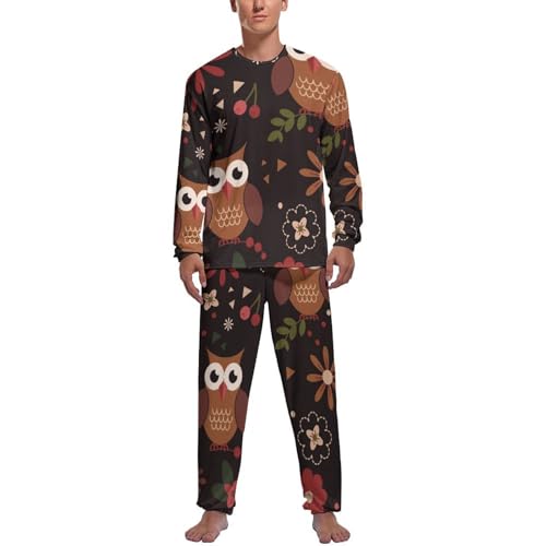 Ensemble pyjama homme anti-froid manches longues pour un sommeil réparateur