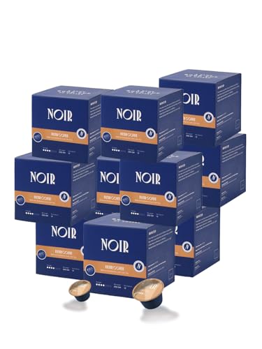 Image of Noir's Filter Coffee Bundle of 100 Pods | Arabica-Robusta Blend with Rich Chicory Notes | Full-Bodied Flavor | Dolce Gusto Compatible Pods | Pack of 10 Boxes