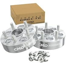 Customadeonly 2pcs 1.5" 38mm Forged Hubcentric Wheel Spacers 5x110 | to Widen Stance, Fix Tire Rub & Better Handling | 65.1mm Hub | M12x1.5 Studs | for Chevy Cobalt SS, Malibu, HHR