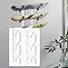 Yiju Skateboard Wall Mount Display Stand,Acrylic Horizontal Transparent Organizer,3 Layer Skateboard Wall Hanger Rack for Room