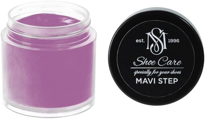 Universal Leather Dye - NCS S 3040-R40B Darkest Amethyst Red - High Coverage Leather Paint for Shoes, Bags, Canvas & Sneakers by MAVI STEP - 3.40 fl oz / 100 ml