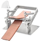 Singring Leather Splitter Manual Leather Skiver Peeler Adjustable Splitte Machine Leather Working Tools for Thinning