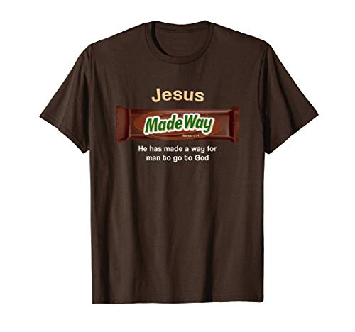 Funny Christian gifts religion bible verse Jesus made way Camiseta