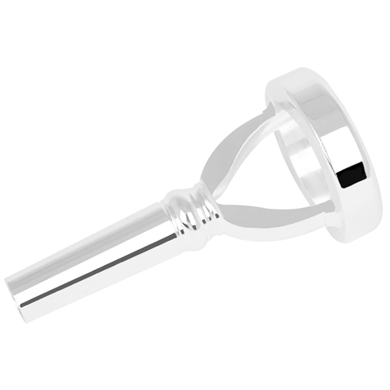 ERINGOGO Trumpet Lip Vibration Trainer Silver Plated Mouth Shape Exerciser for Enhanced Musical Expression and Rhythm Development for