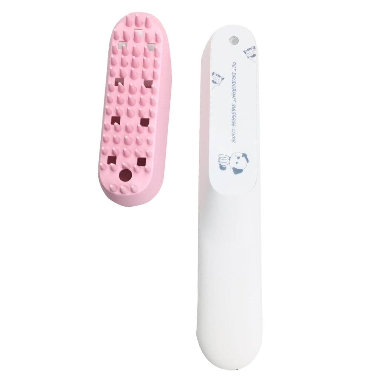 SUPVOX Self Cleaning Slicker Brush for Dogs Pet Massage Comb Pet Grooming Brush Hair Detangler Tool