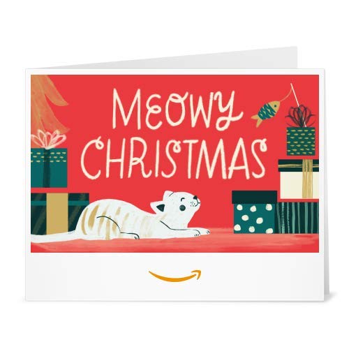 Amazon Gift Card - Print - Meowy Christmas