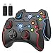 EasySMX 2 Stück PC Controller, 2,4 G Wireless Gamepad Joysticks Dual Vibration Turbo für PS3 / Android Tablet/Windows 7/8/8.1/10/11
