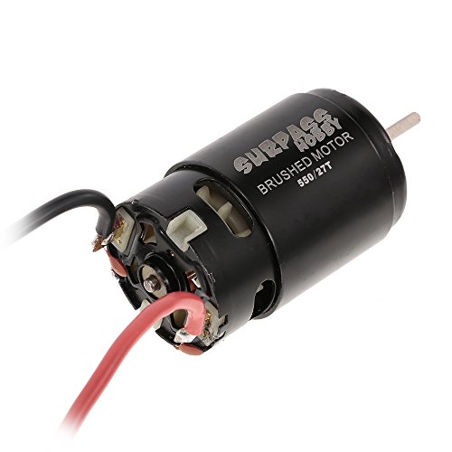 KKmoon SURPASS HOBBY 550 27T Motor Escovado para HPI Kyosho TRAXXAS 1/10 RC Veículo Todo-o-Terreno R