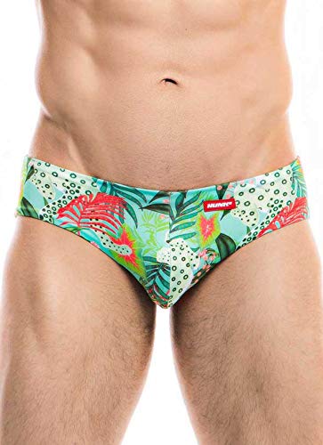 Hunk2 Men Swim Briefs Sexy Reversible Bikini Swimwear Classic Cut Amazonia² M