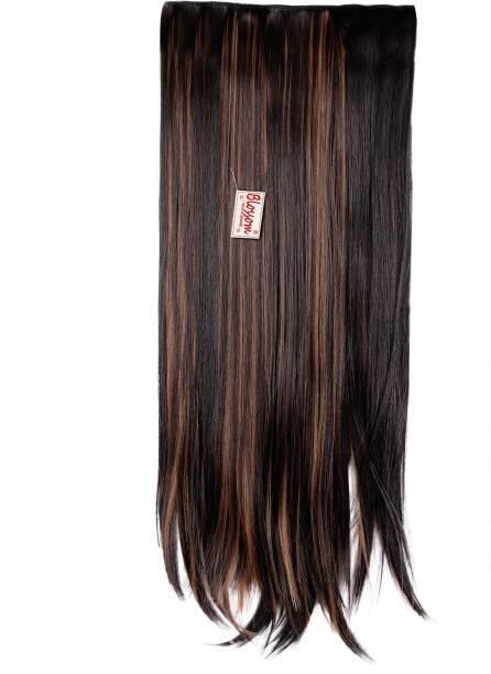 Rizi Excellent Quality golden high lighted hair extention maya1a32