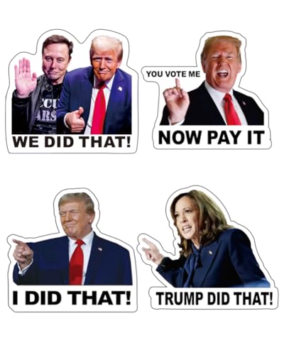 Image of 201 PCS I Did that Truomp Stickers, Truomp I Did that Stickers 2'' Size Anti Troump Sticker Anti Troump Merchandise, UWHENBO Waterproof Easy to Remove, No Residue Leaves, Funny Decal