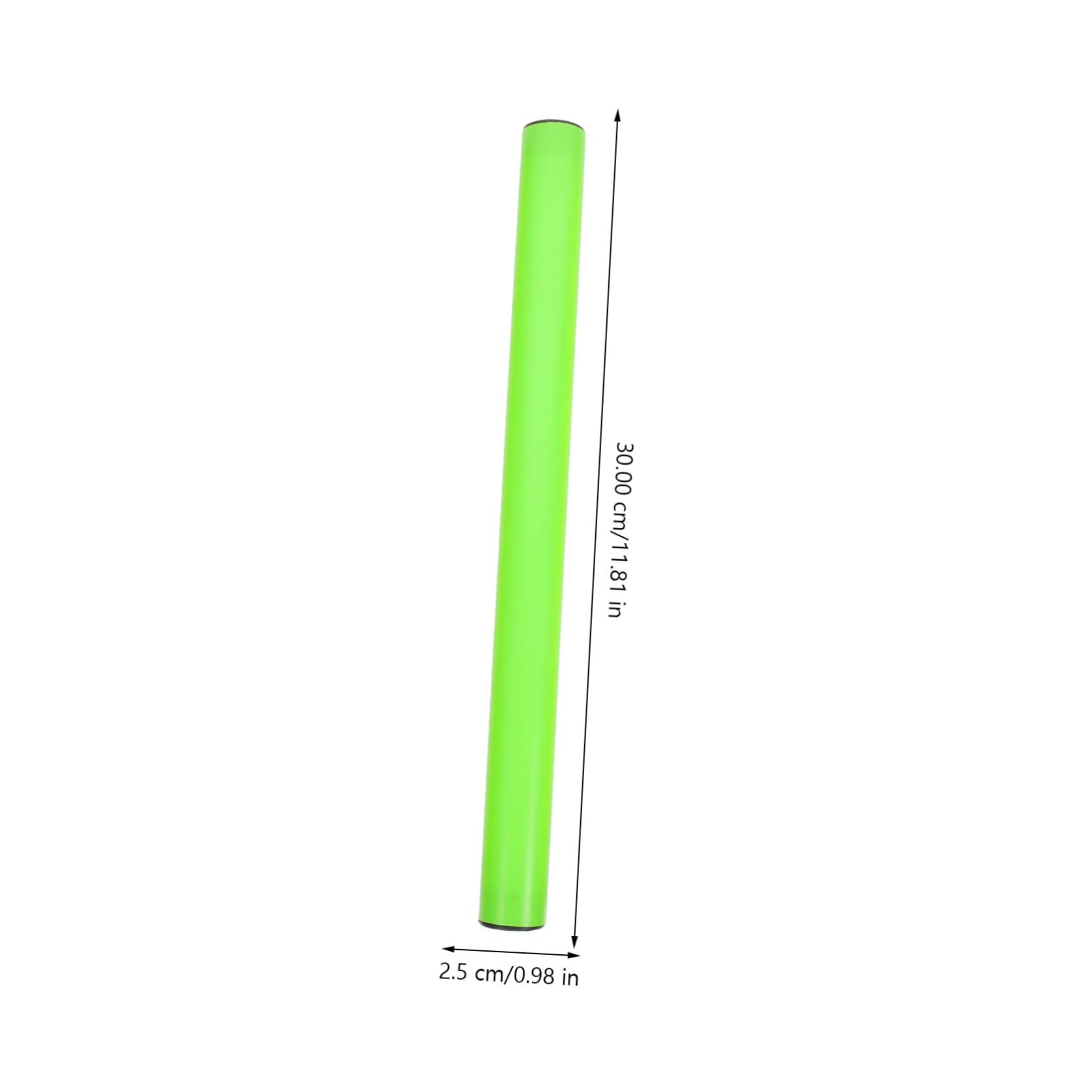 iplusmile Bâtons de Relais Lot de 5 en Plastique Léger Design Simple et Bords Roulés Lisses, Faciles à Passer pour Compétition Scolaire pour Courses en Intérieur