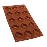 Curqia Seashell Silicone Mold Chocolate Mold Candy Molds Soap Mold, Baking Molds for Chocolate Cake Jelly