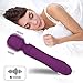Wand Massager Vibrator for Women - Powerful Multi-Speed Waterproof Vibrating Rechargeable Sex Toy for Clitoral Stimulation