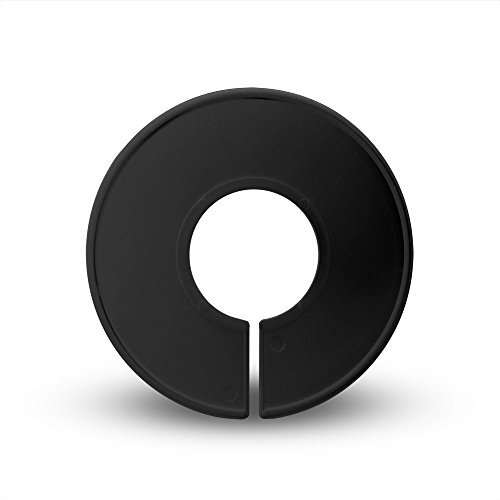 discount sizing Clothing Rack Size Dividers Blank Black Round - 50 Pack