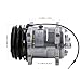 ACTECmax Universal A/C Compressor with 2PK Clutch 508 V Belt Style 5H14 R134A Rear Exit